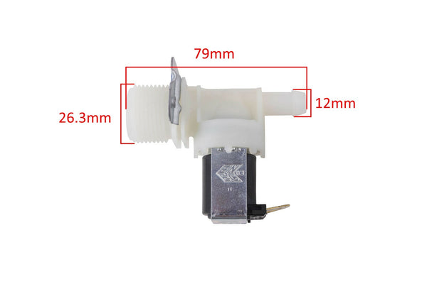 Elettrovalvola lavatrice 1 via 33290155 TYPE 329 C-304/19-B15 C00049153