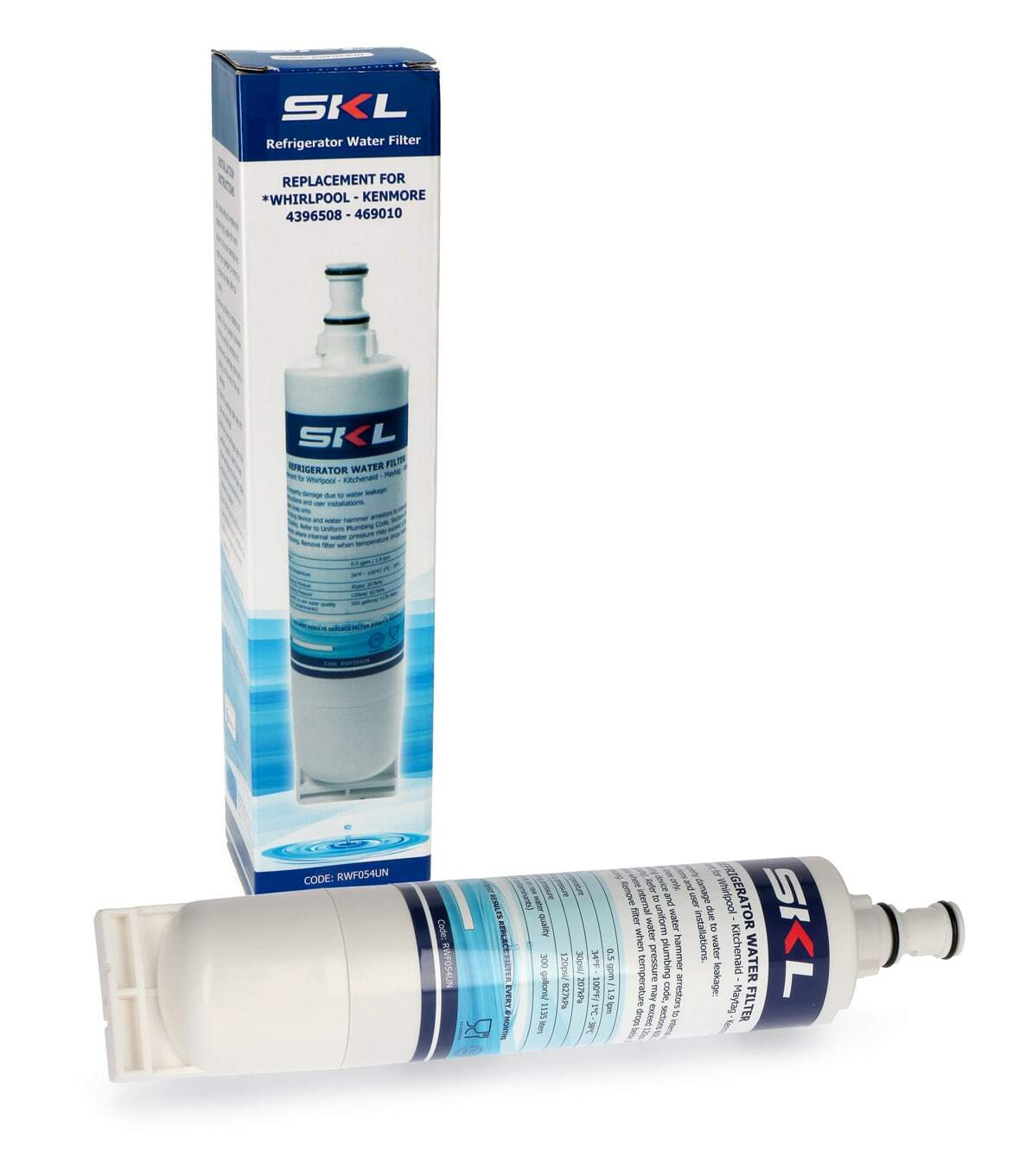 SKL filtro acqua frigorifero SBS Whirlpool Bauknecht KSD KSN BCD FRS S20 WSG WS