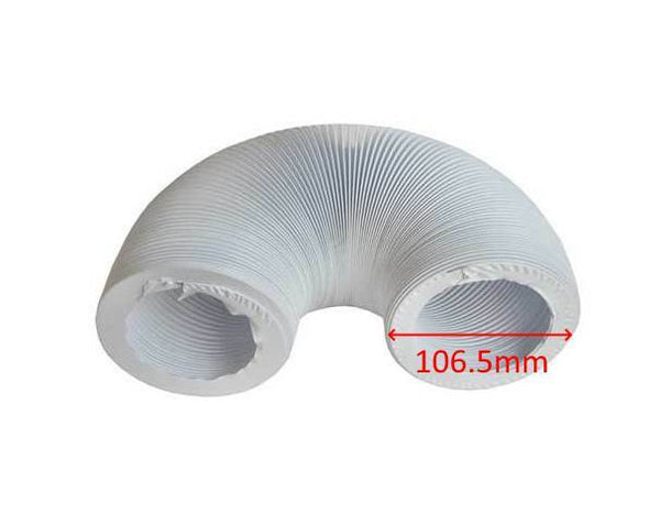 Tubo universale scarico aria condizionatore portatile 2.5MT diametro 106.5mm	