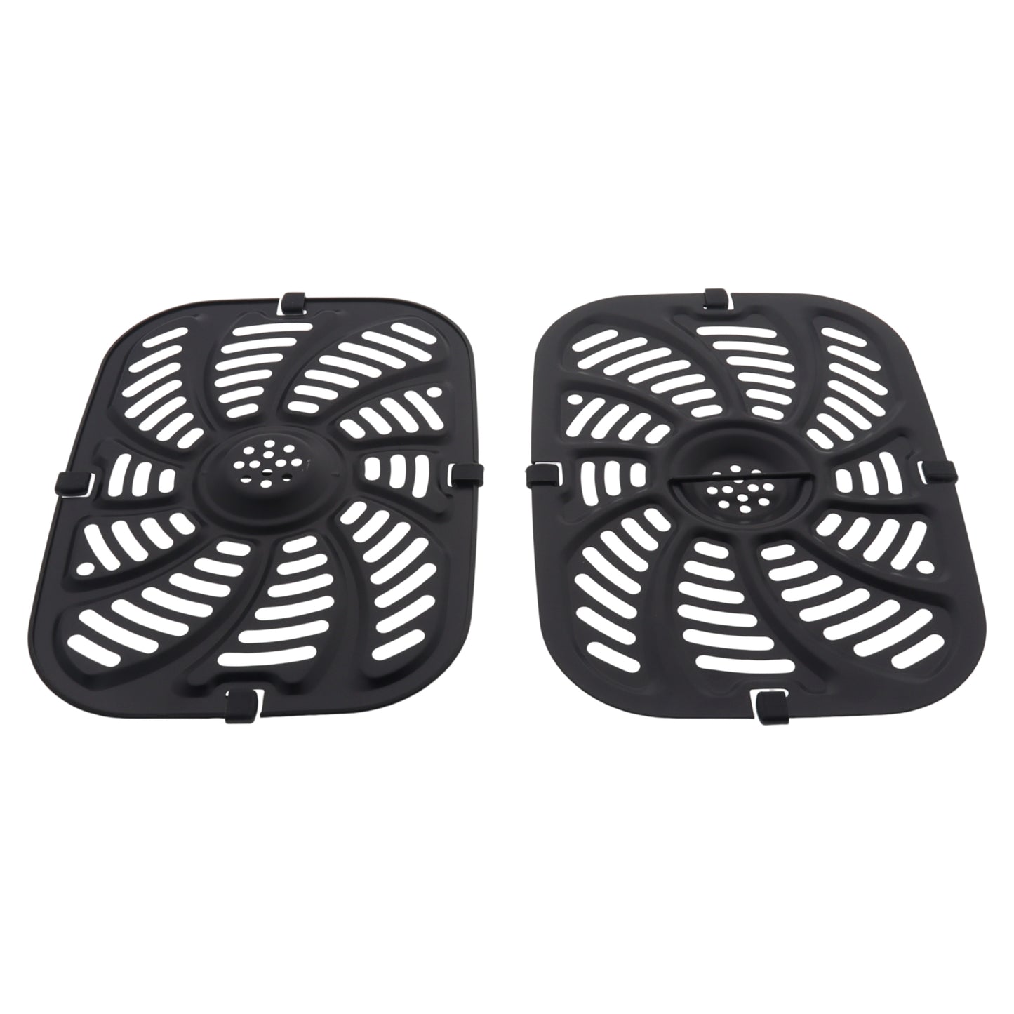 2x griglie 226mm per friggitrice ad aria Ariete Kenwood MasterPro Double 4625 HFM73 BGMP-9175