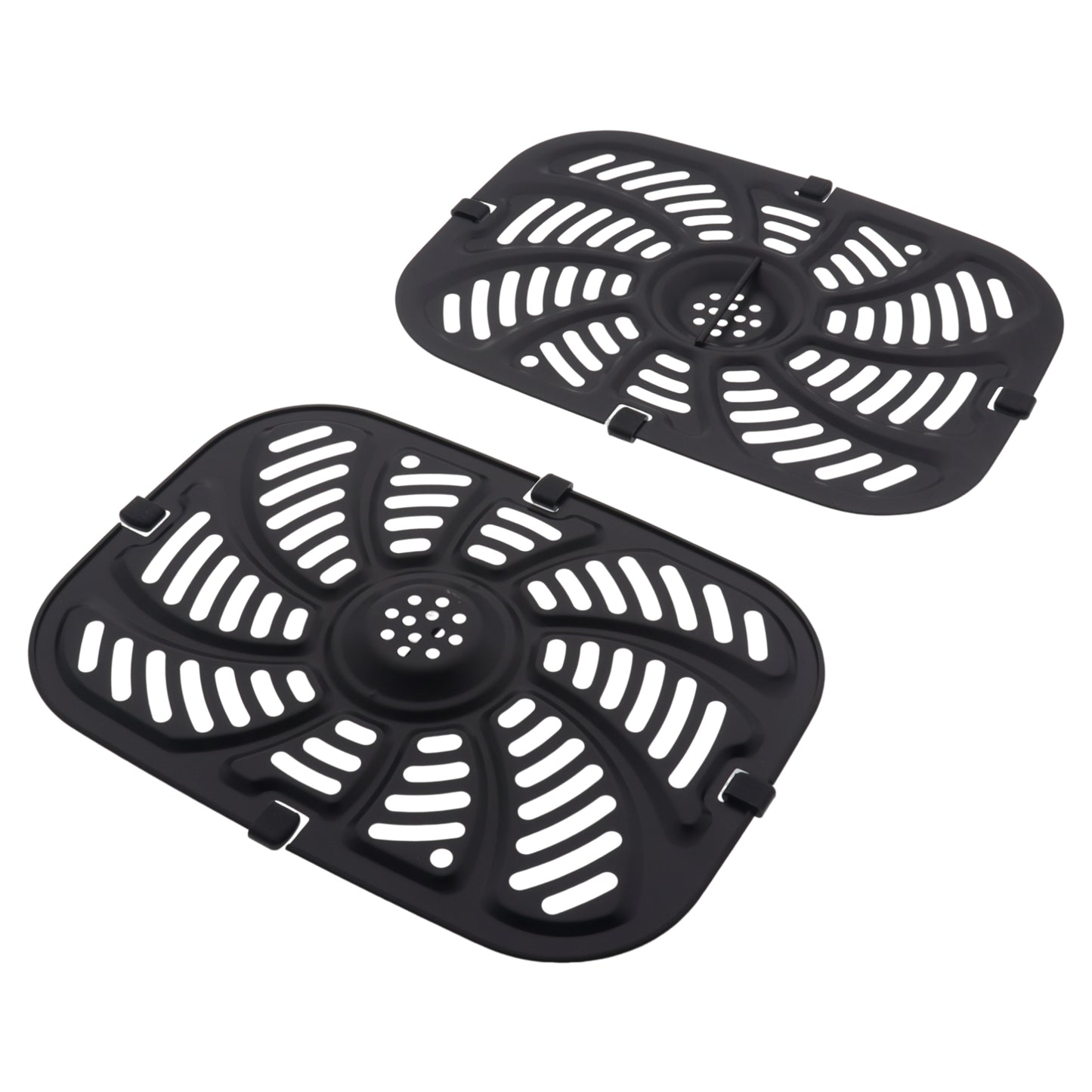 2x griglie 226mm per friggitrice ad aria Ariete Kenwood MasterPro Double 4625 HFM73 BGMP-9175