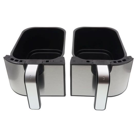 Ciotole contenitori per friggitrice ad aria Ariete Kenwood MasterPro 9L Double 4625 HFM73 BGMP-9175