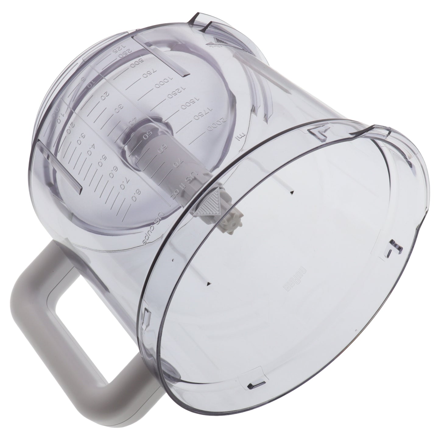 Braun ciotola contenitore 2000ml robot Multiquick 3 5 CombiMax K600 K650 K700 K750 Tribute