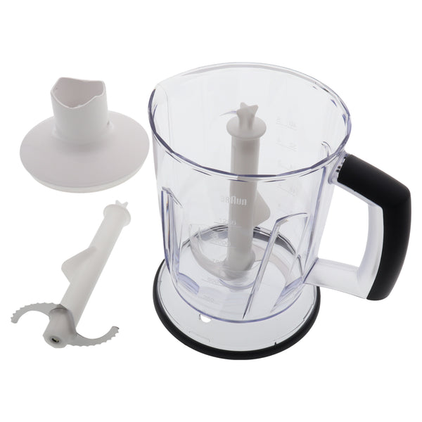 Braun accessorio frullatore ghiaccio MQ40 1250ml Multiquick 5 7 MQ500 4196 MR73
