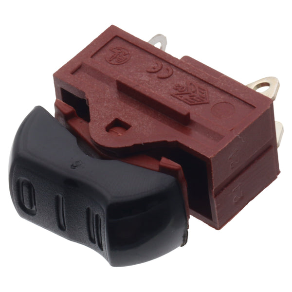 Gammapiù interruttore 0 I II nero 230V phon asciugacapelli 2001R NA3622