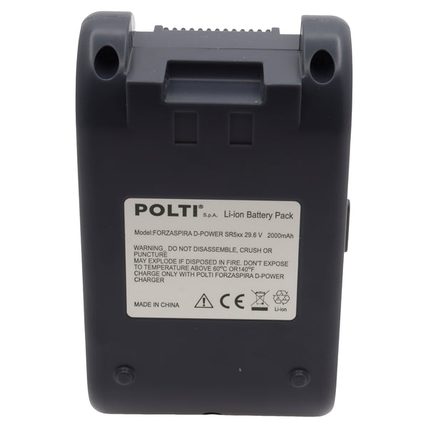 Polti batteria 29.6V 2000mAh scopa aspirapolvere Forzaspira-D Power SR500 SR550