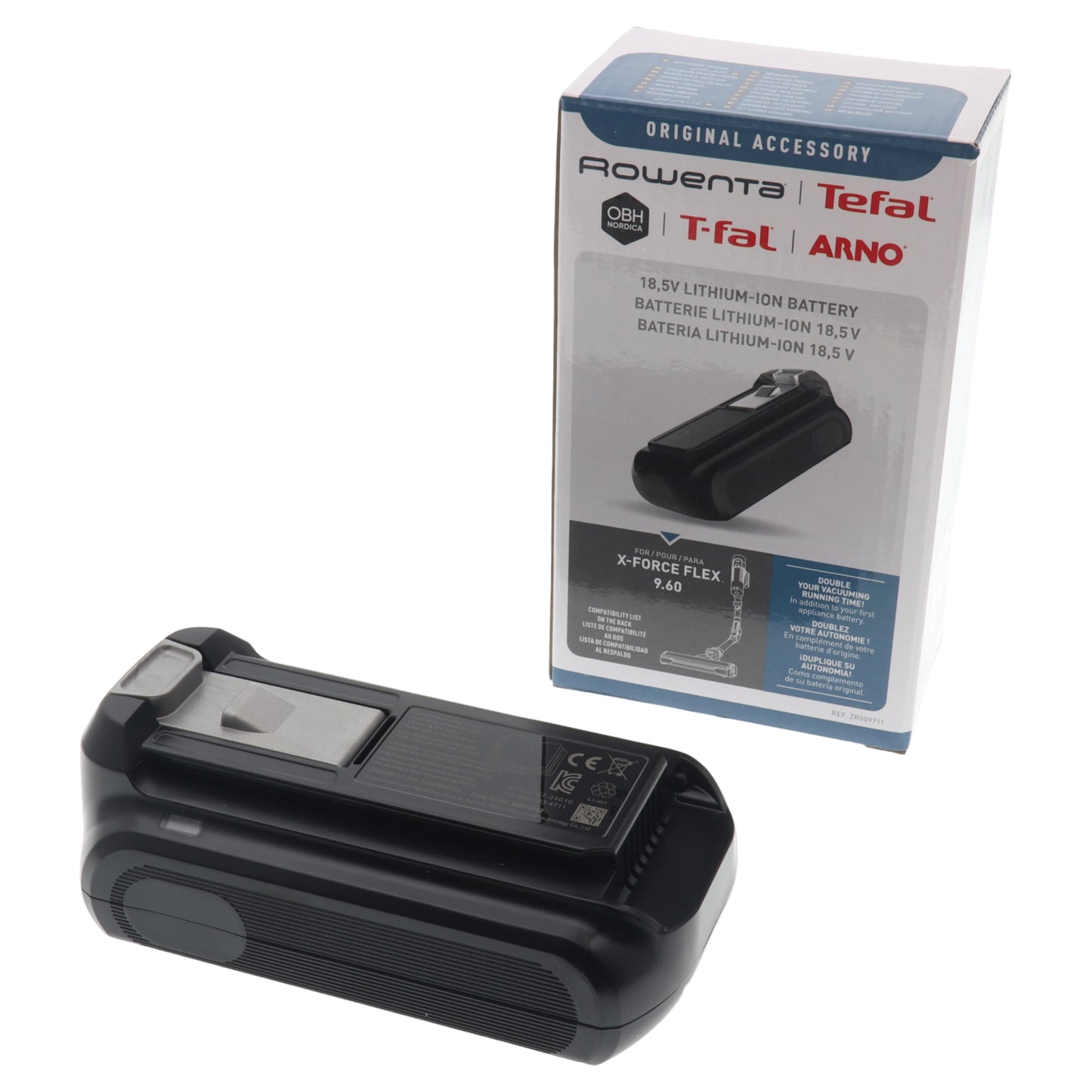 Rowenta batteria 18.5V scopa aspirapolvere XForce Flex 9.60 RH20 RH20C RH2098 RH20C4