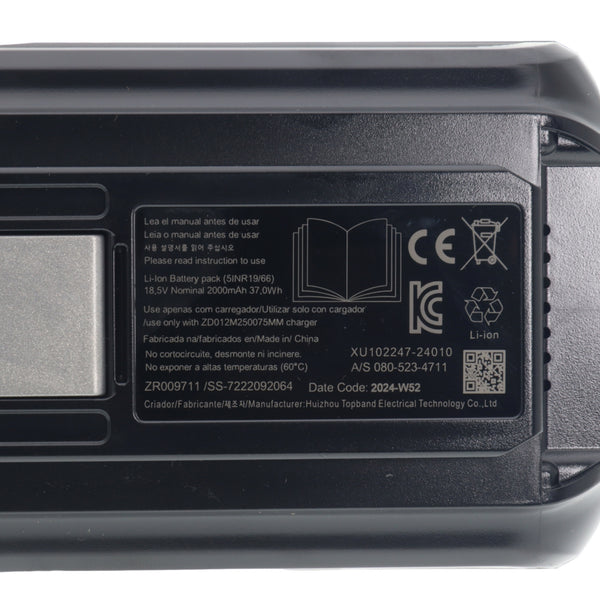 Rowenta batteria 18.5V scopa aspirapolvere XForce Flex 9.60 RH20 RH20C RH2098 RH20C4
